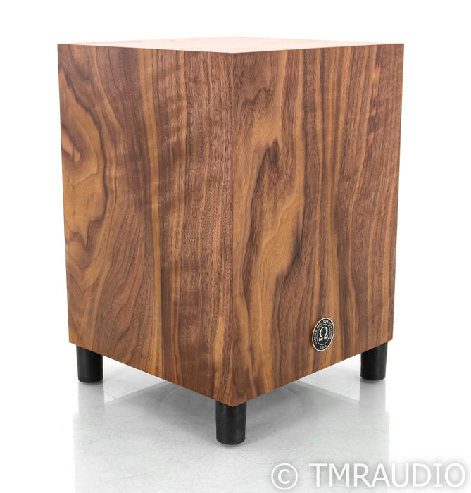 Omega Speaker Systems DeepHemp8 8" Powered Subwoofer; Walnut