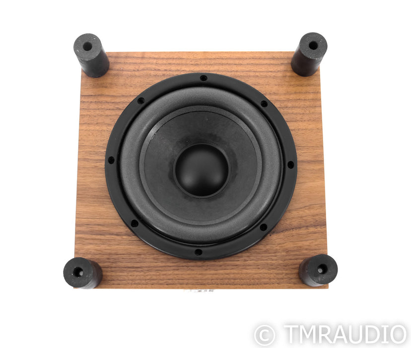 Omega Speaker Systems DeepHemp8 8" Powered Subwoofer; Walnut