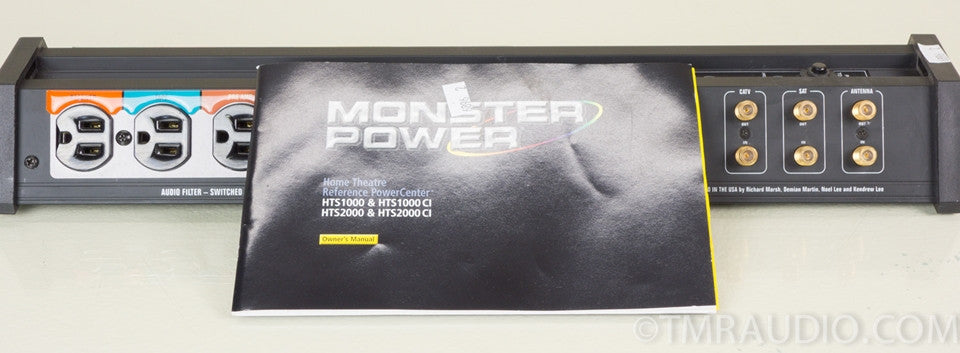 Monster HTS2000 Home Theatre Power Center / Surge Protector