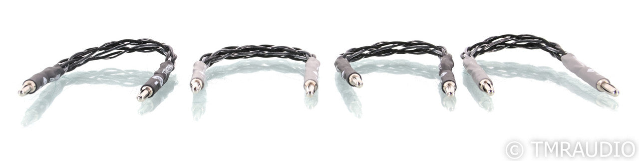 Kimber Kable Carbon 8 Jumper Cables; Set of 4; 20cm (Open Box)