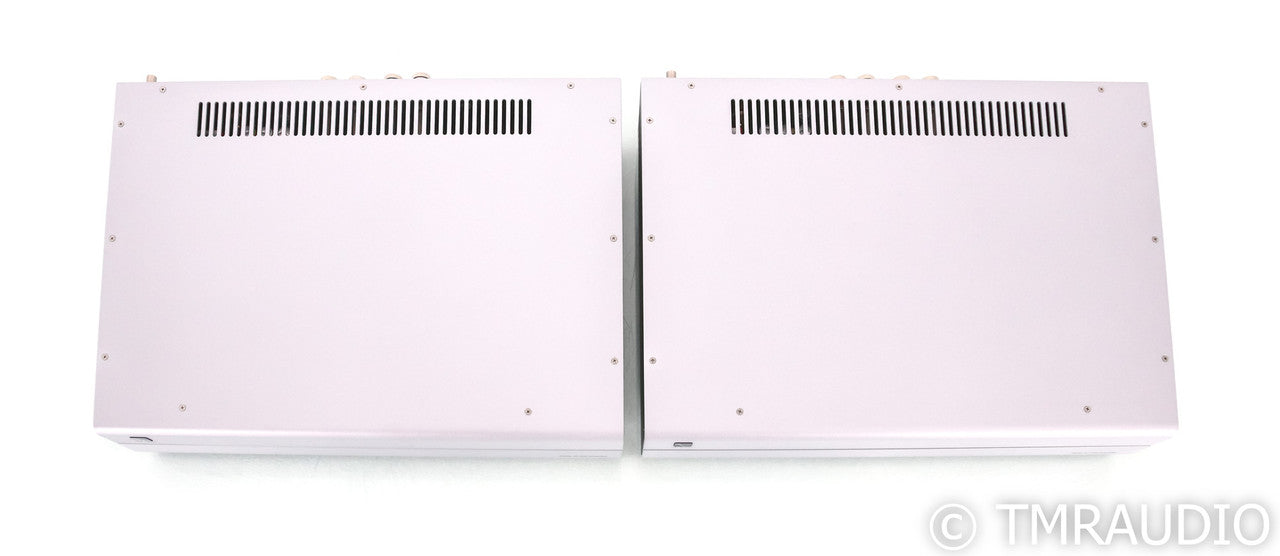 PS Audio M1200 Mono Tube Hybrid Power Amplifier; Silver Pair; M-1200 (Used)
