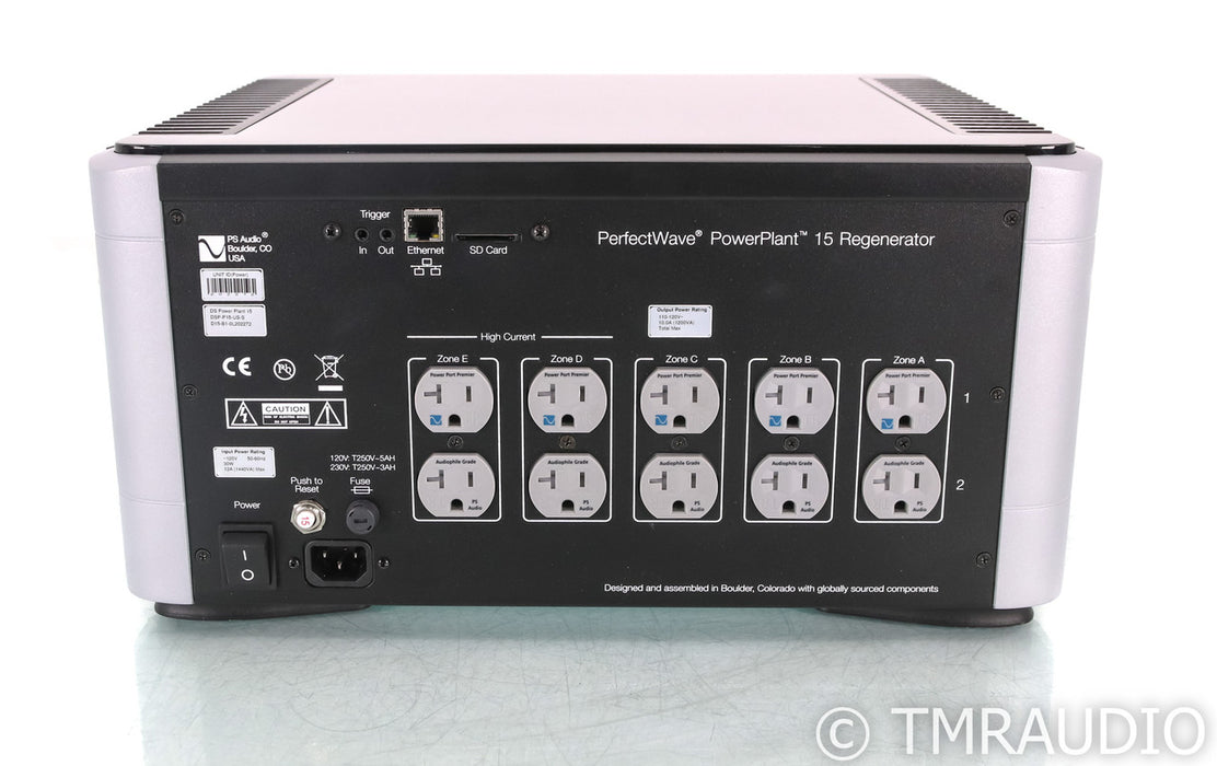PS Audio PerfectWave PowerPlant 15 AC Power Regenerator; P15; Silver (Used)