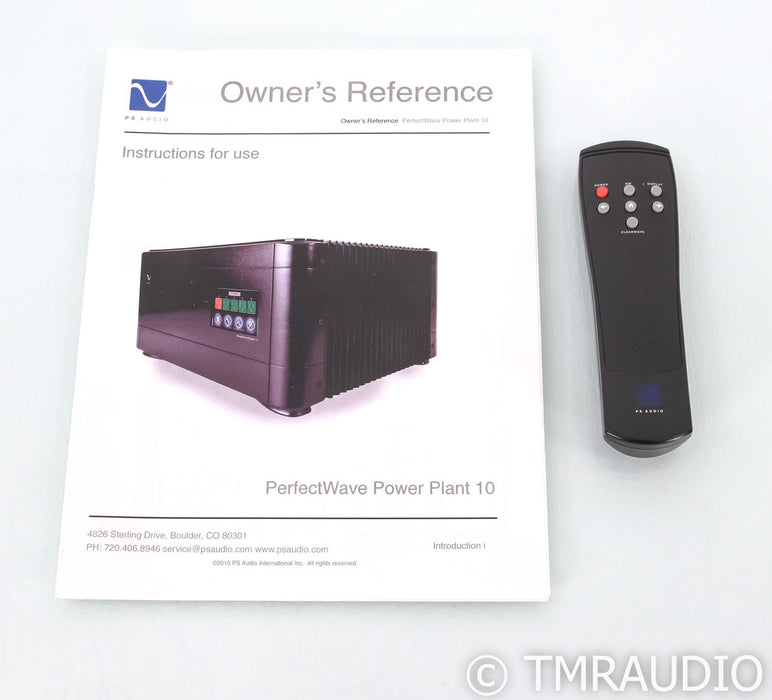 PS Audio PerfectWave Power Plant 10 AC Regenerator; Remote