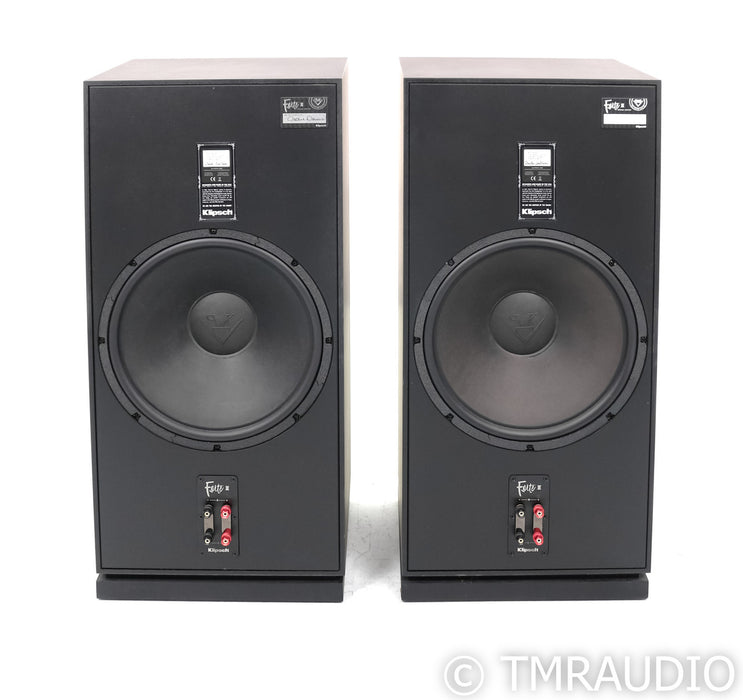 Klipsch Forte III SE Floorstanding Speakers; Matte Black Pair; Special Edition