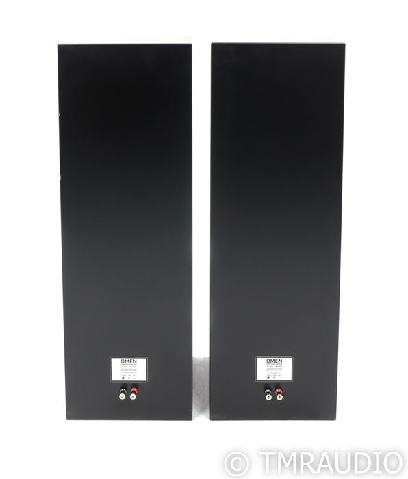 Zu Audio Omen Dirty Weekend Floorstanding Speakers; Black Satin Pair