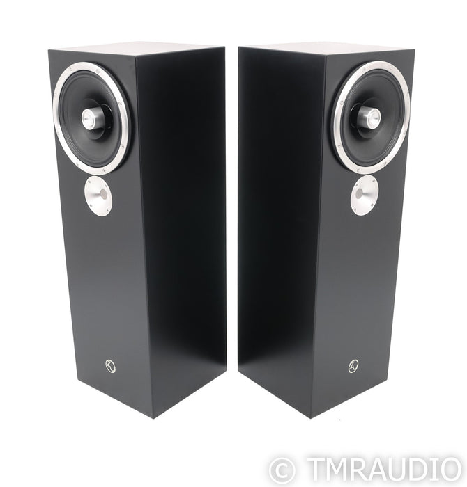 Zu Audio Omen Dirty Weekend Floorstanding Speakers; Black Satin Pair