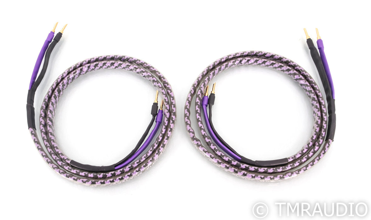 Analysis Plus Solo Crystal Oval 8 Speaker Cables; 6ft Pair
