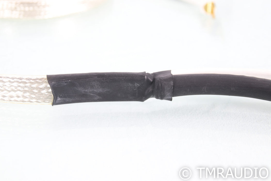 Analysis Plus Big Silver Oval Speaker Cables; 6ft Pair