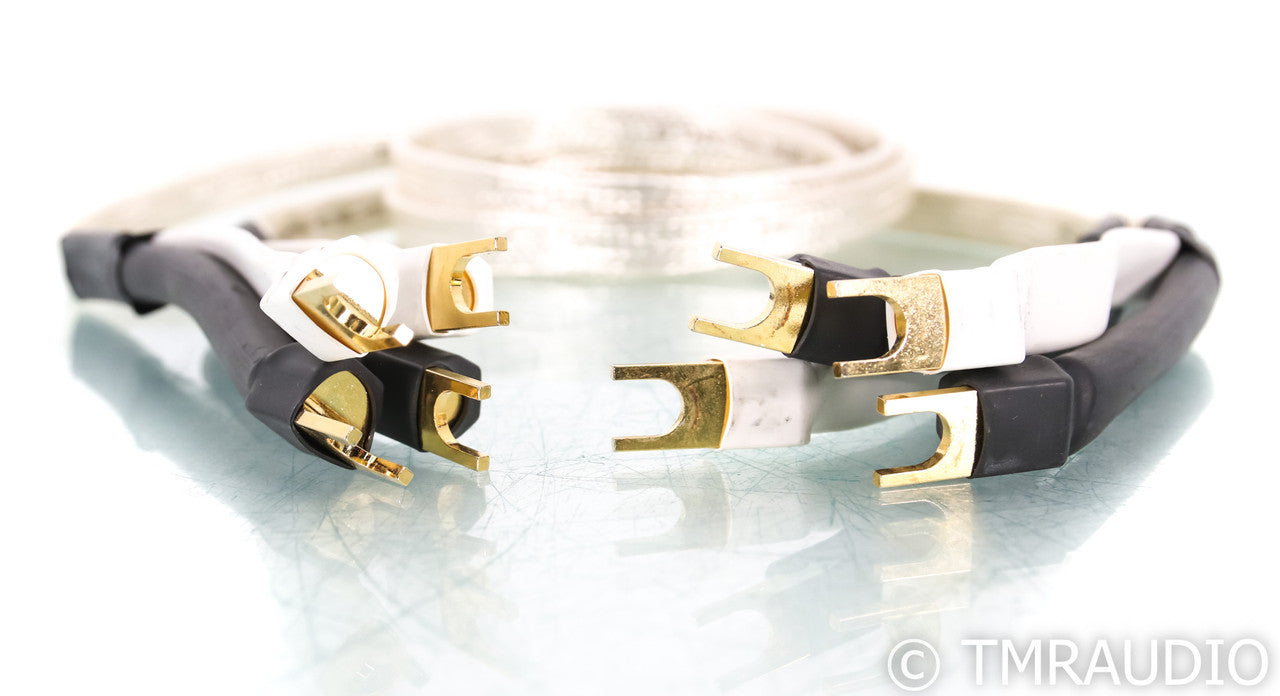 Analysis Plus Big Silver Oval Speaker Cables; 6ft Pair
