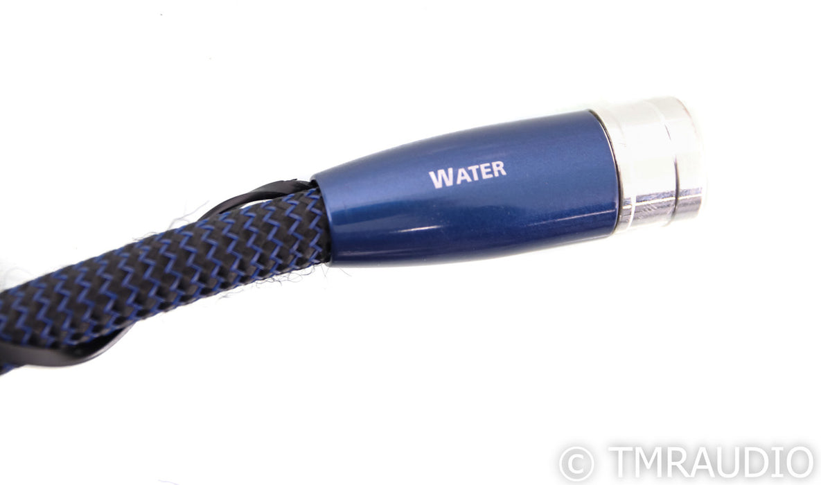 AudioQuest Water XLR Cables; 1m Pair Balanaced Interconnects; 72v DBS
