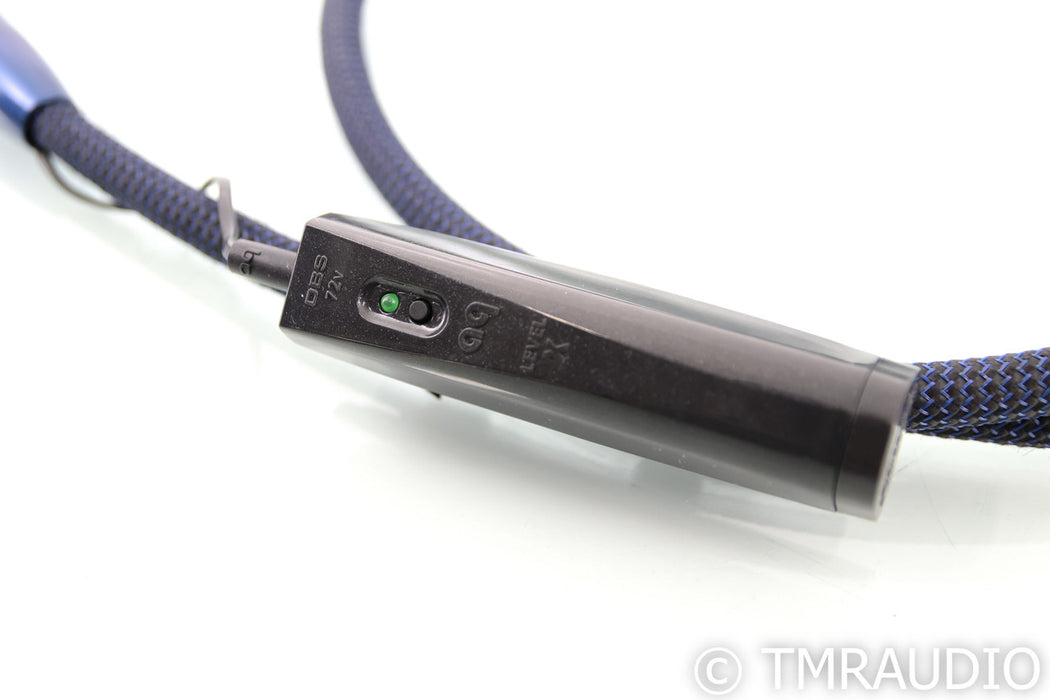 AudioQuest Water XLR Cables; 1m Pair Balanaced Interconnects; 72v DBS