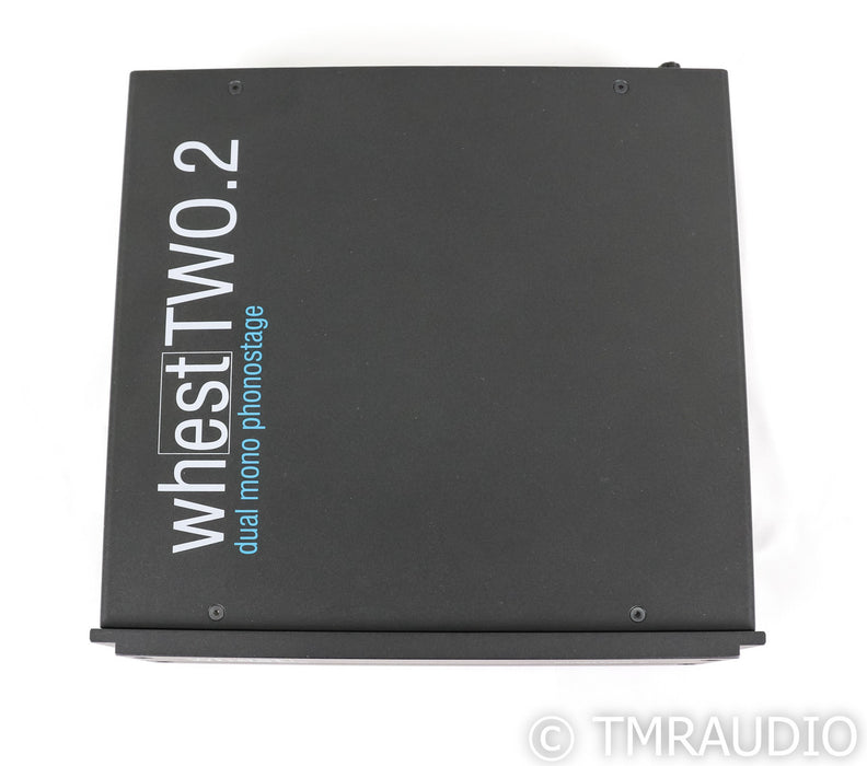 Whest Audio whestTWO.2 Dual Mono MM / MC Phono Preamplifier; Black