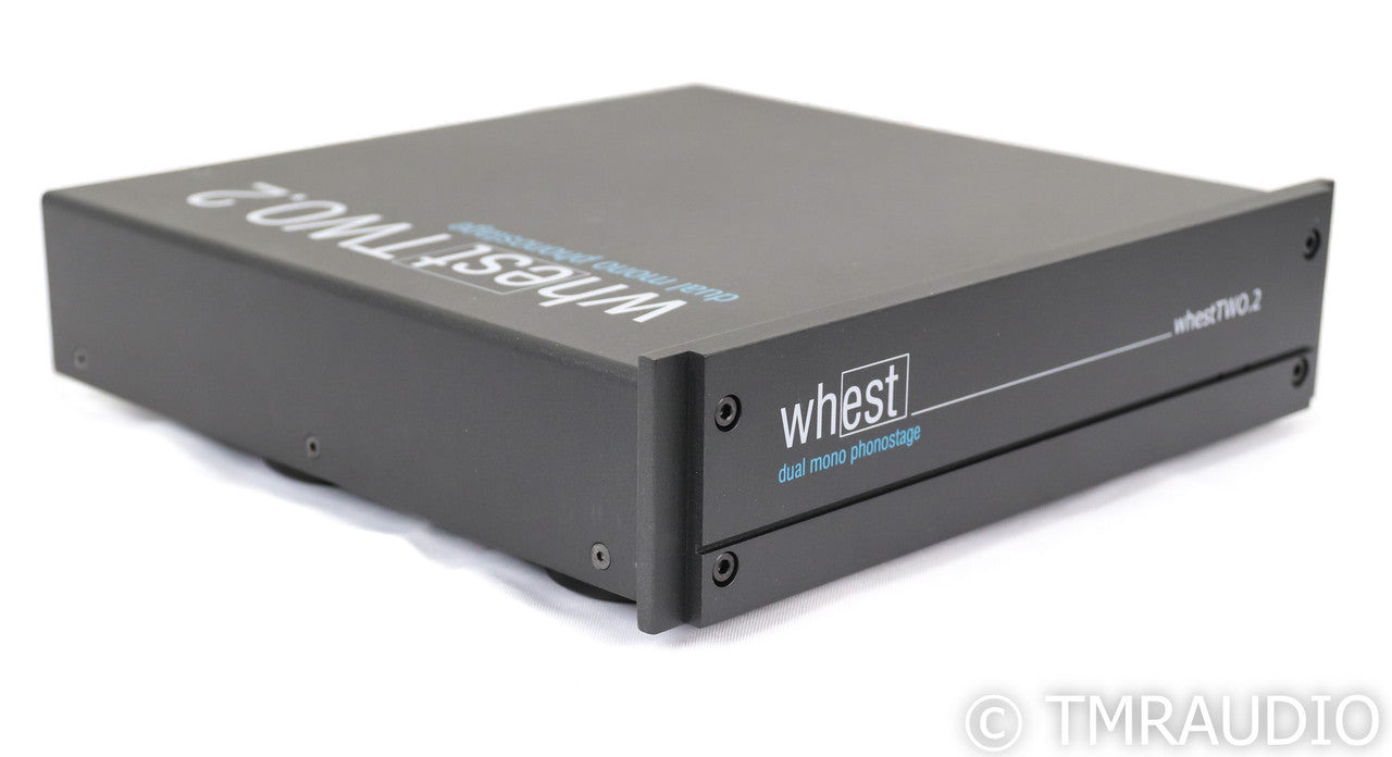 Whest Audio whestTWO.2 Dual Mono MM / MC Phono Preamplifier; Black