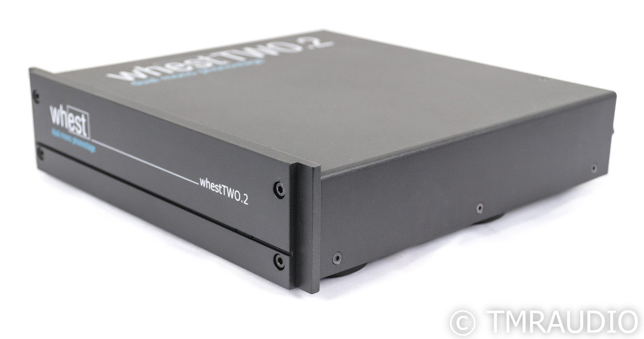 Whest Audio whestTWO.2 Dual Mono MM / MC Phono Preamplifier; Black