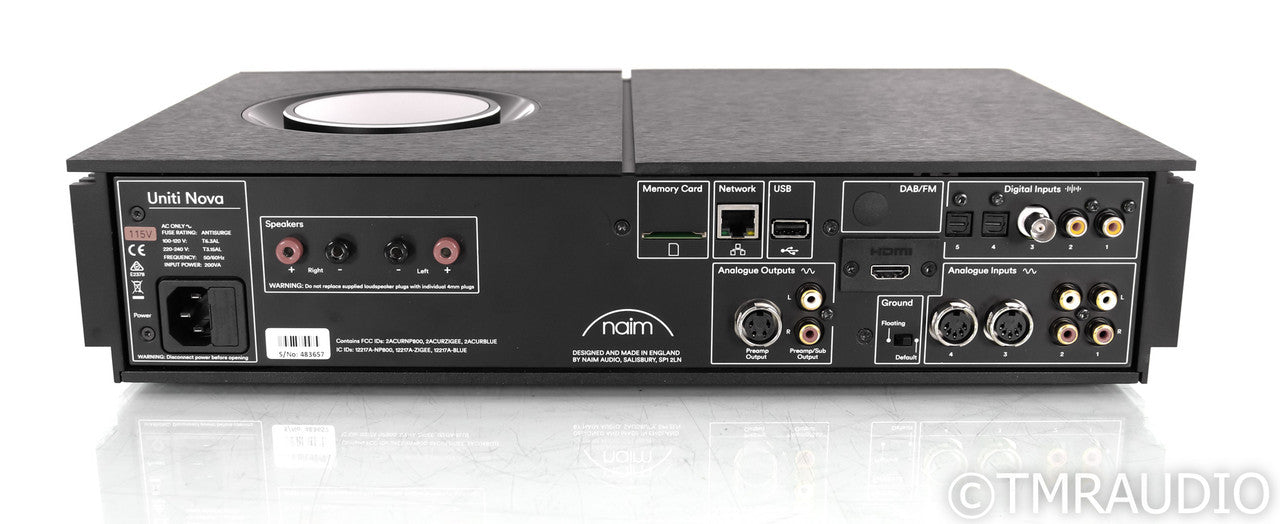 Naim Uniti Nova Wireless Streaming Integrated Amplifier; Remote