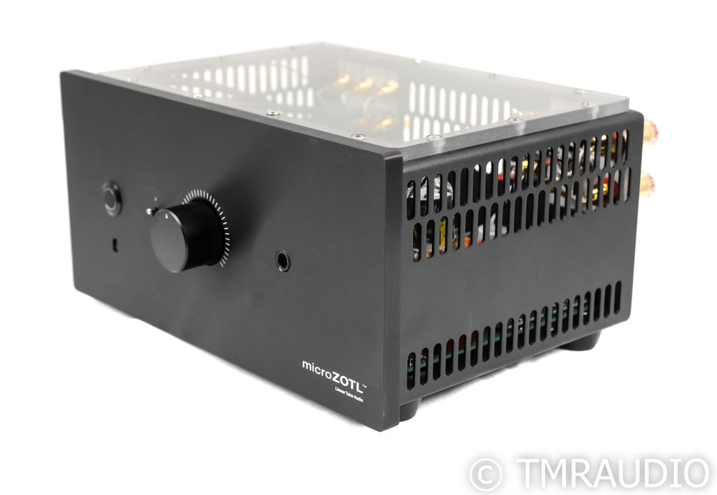 Linear Tube Audio MicroZOTL MZ2 Stereo Tube Headphone Amplifier; MZ-2; Remote