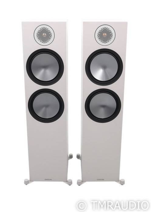 Monitor Audio Bronze 500 Floorstanding Speakers; White Pair