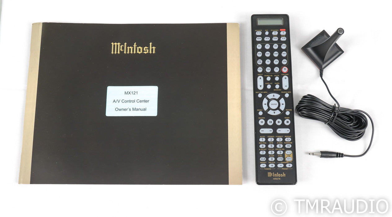 McIntosh MX121 7.1 Channel Home Theater Processor; Remtoe; Wireless; MM Phono