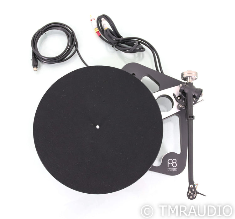 Rega Planar 8 Belt Drive Turntable; P8; Rega Apheta 3 (Open Box)