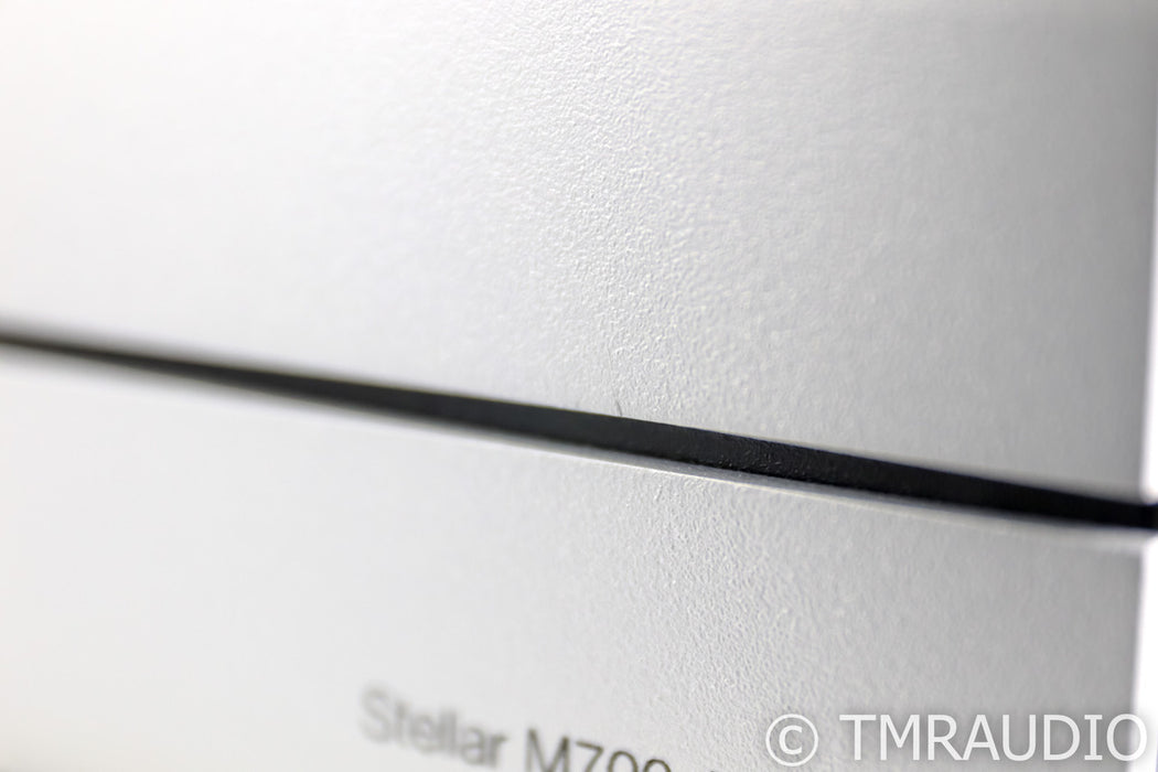 PS Audio Stellar M700 Mono Power Amplifier; Silver Pair; M-700 (Used)