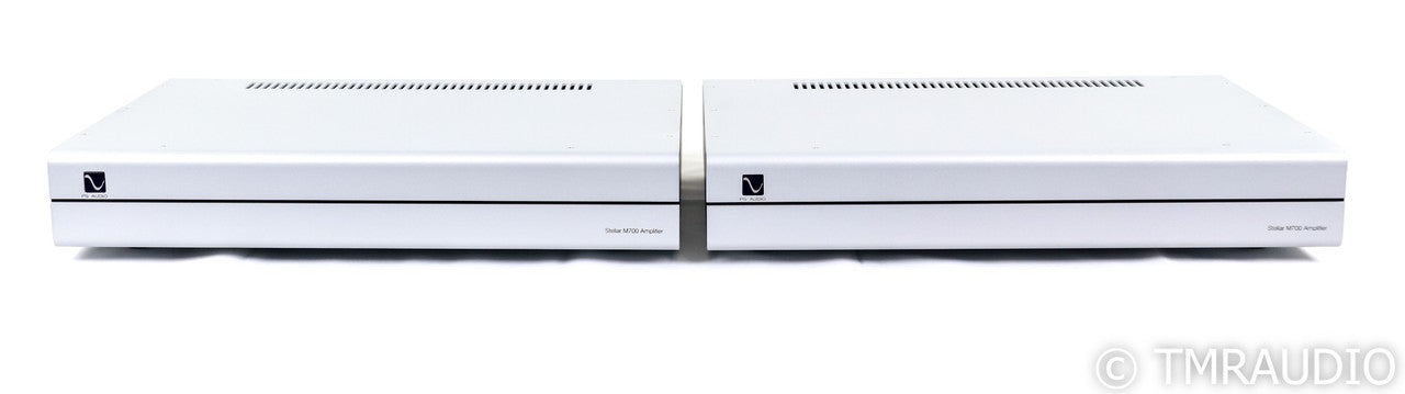 PS Audio Stellar M700 Mono Power Amplifier; Silver Pair; M-700 (Used)