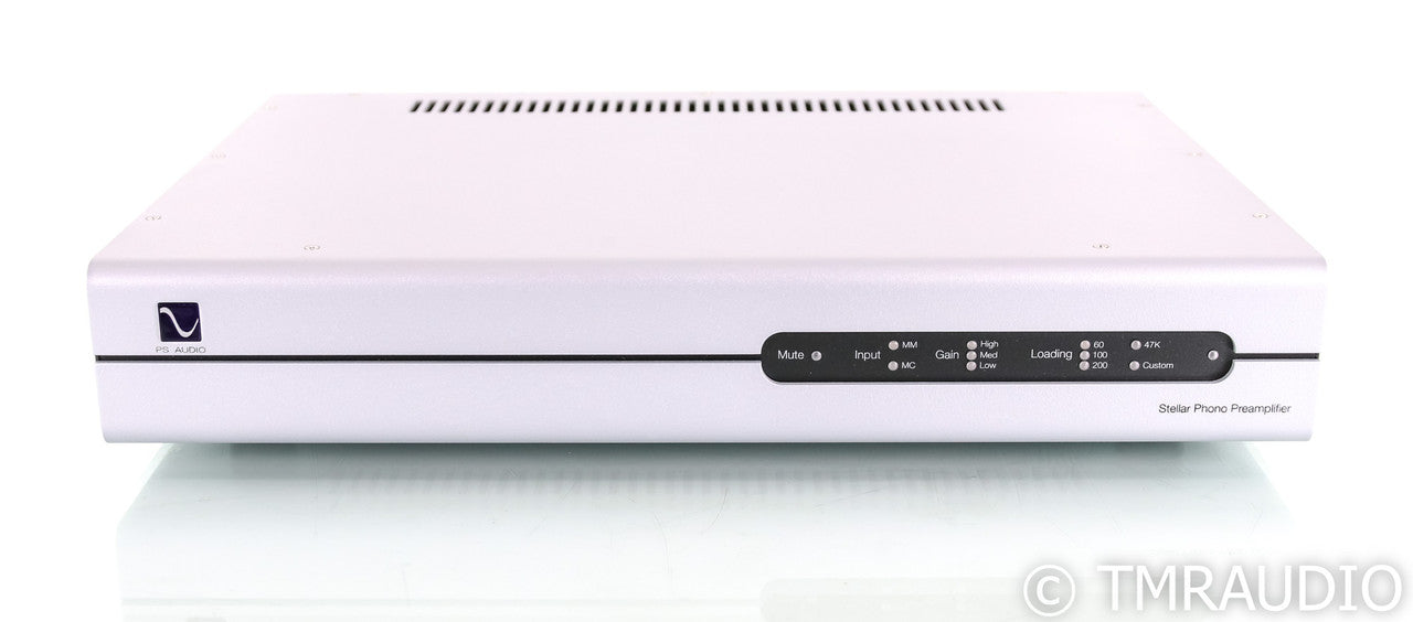 PS Audio Stellar MM / MC Phono Preamplifier; Silver; Remote