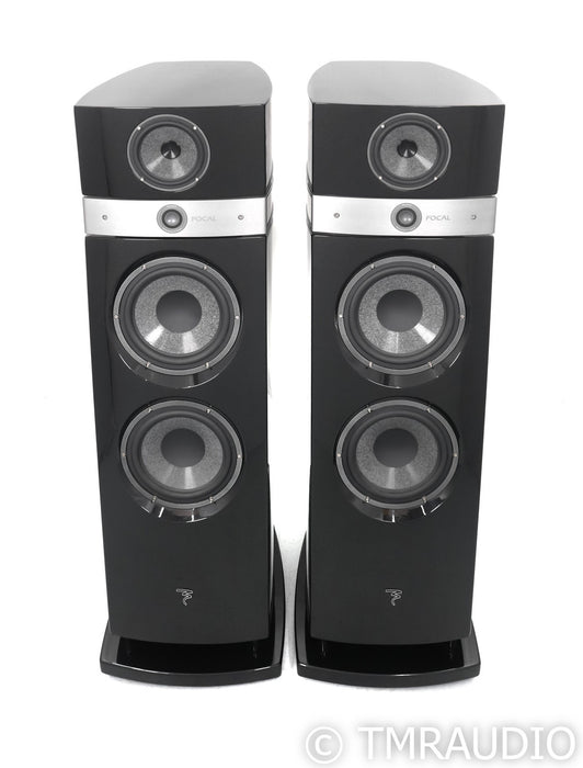 Focal Maestro Utopia Floorstanding Speakers; Metallic Black Pair
