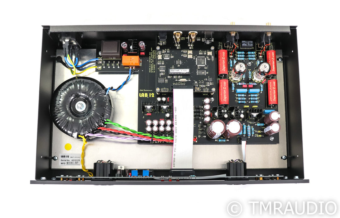 Lab12 dac1 reference Tube DAC; D/A Converter; Black (Open Box)