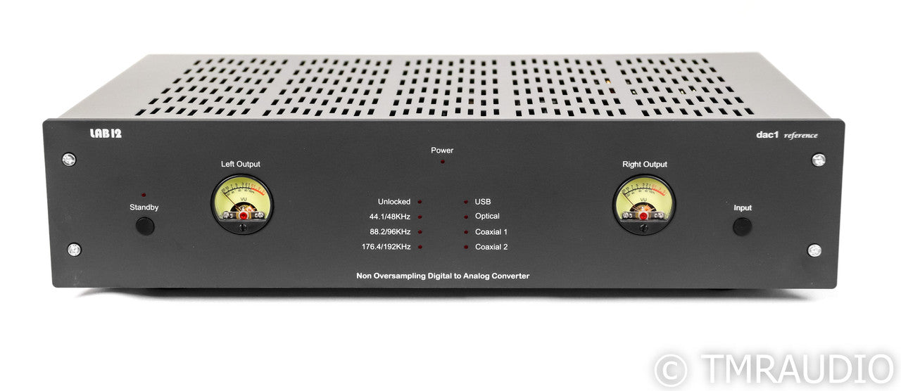 Lab12 dac1 reference Tube DAC; D/A Converter; Black (Open Box)