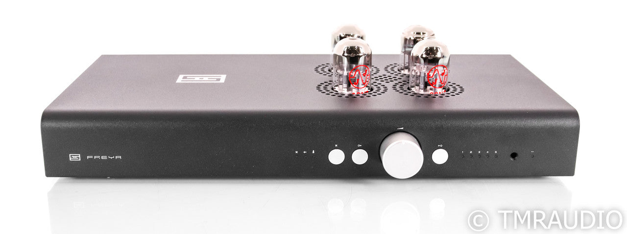 Schiit Freya+ Stereo Tube Hybrid Preamplifier; Silver; Remote
