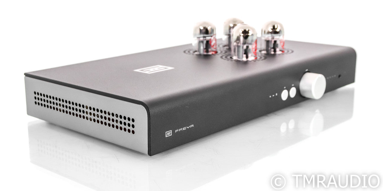 Schiit Freya+ Stereo Tube Hybrid Preamplifier; Silver; Remote