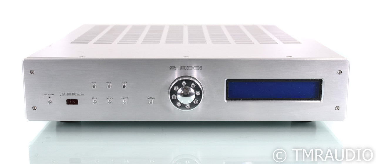 Krell S-300i Stereo Integrated Amplifier; Remote; Silver; S300I