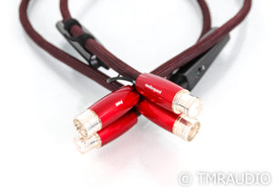 AudioQuest Fire XLR Cables; 1m Pair Balanced Interconnects; 72v DBS