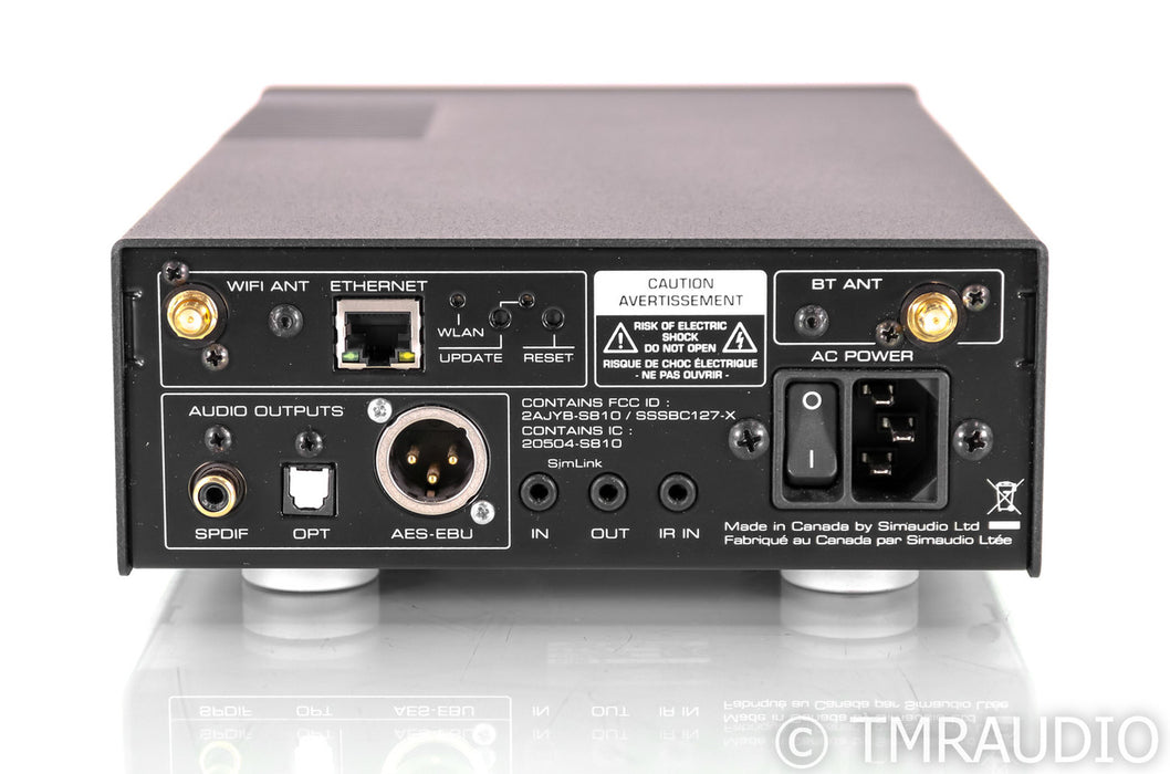 Simaudio Moon MiND 2 Wireless Network Streamer; Black; Remote