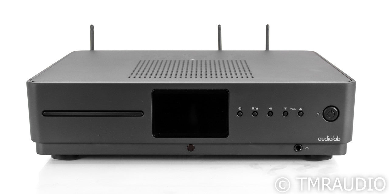 Audiolab Omnia All-In-One Wireless Streaming Amplifier; Remote; MM Phono; Black