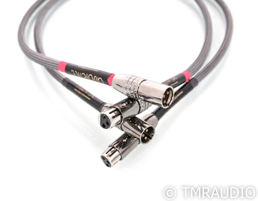 Audience Au24 SX XLR Cables; 1m Pair Balanced Interconnects (Open Box)