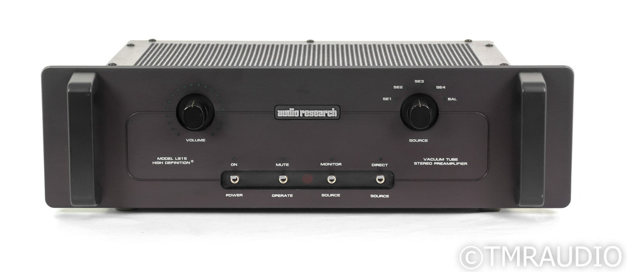 Audio Research LS15 Stereo Tube Preamplifier; Black