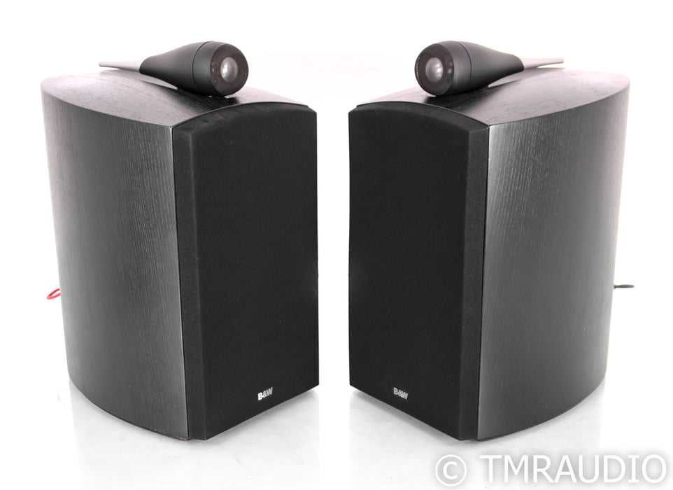 B&W Nautilus 805 Bookshelf Speakers; Black Pair
