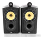 B&W Nautilus 805 Bookshelf Speakers; Black Pair