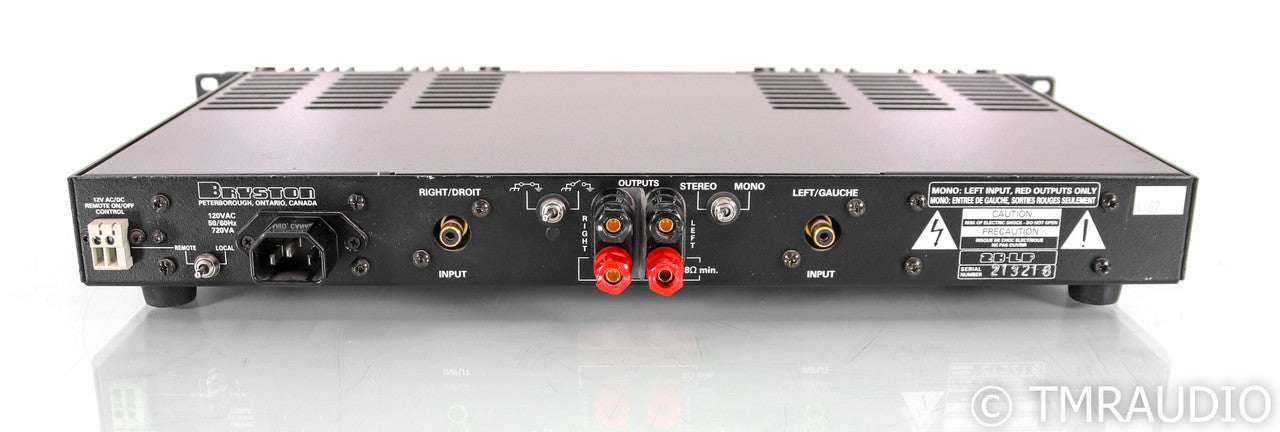 Bryston 2B-LP Stereo Power Amplifier; 2BLP; 19"