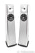 YG Acoustics Carmel Floorstanding Speakers; Brushed Aluminum Pair