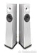 YG Acoustics Carmel Floorstanding Speakers; Brushed Aluminum Pair