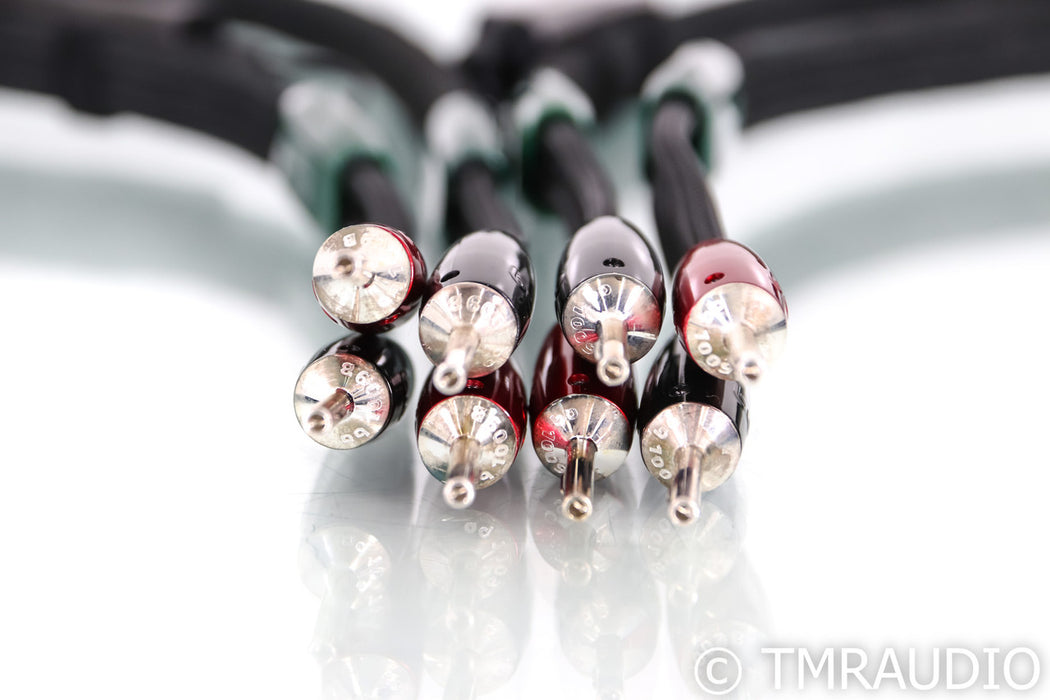 AudioQuest RobinHood ZERO Speaker Cables; 10ft Pair;