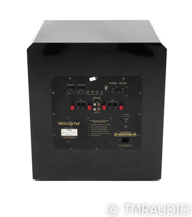 Velodyne HGS15BG Powered Subwoofer; HGS-15-BG; Piano Black