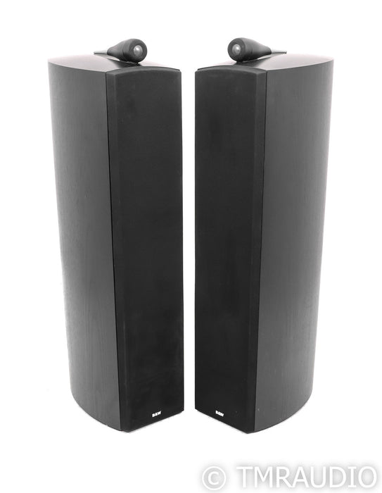 B&W Nautilus 803 Floorstanding Speakers; Black Ash Pair