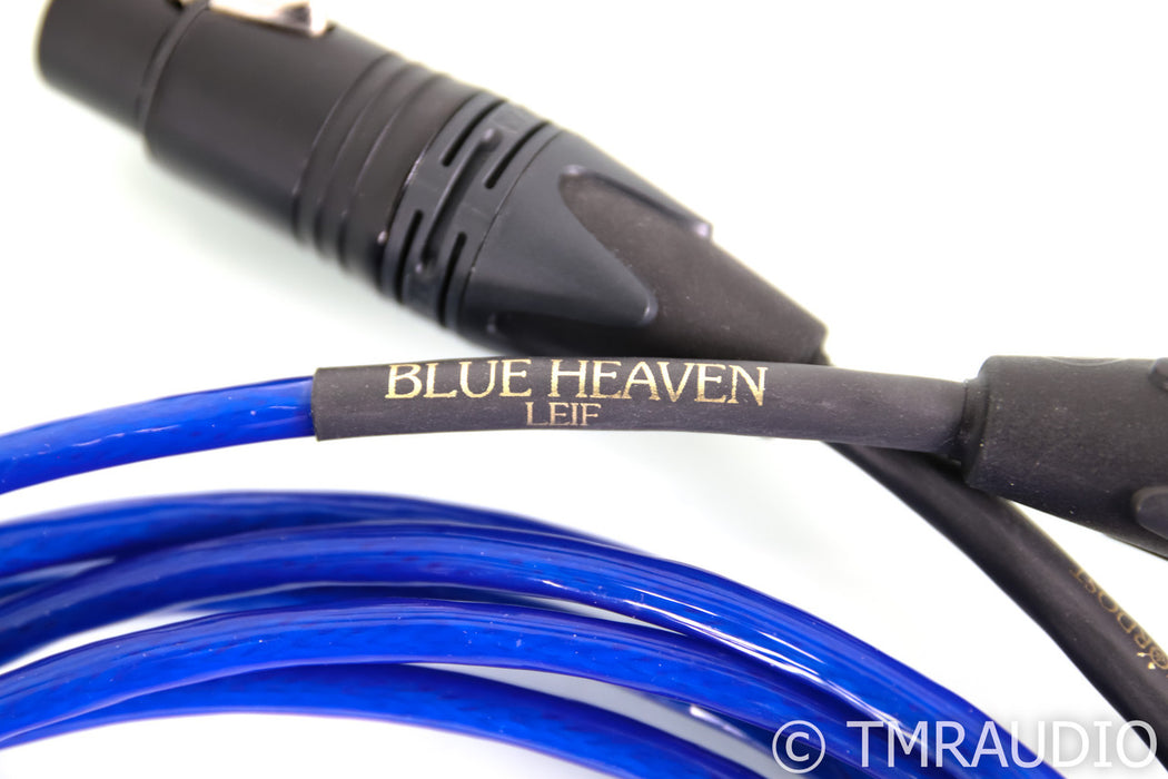 Nordost Blue Heaven XLR Cables; 11ft Pair Balanced Interconnects