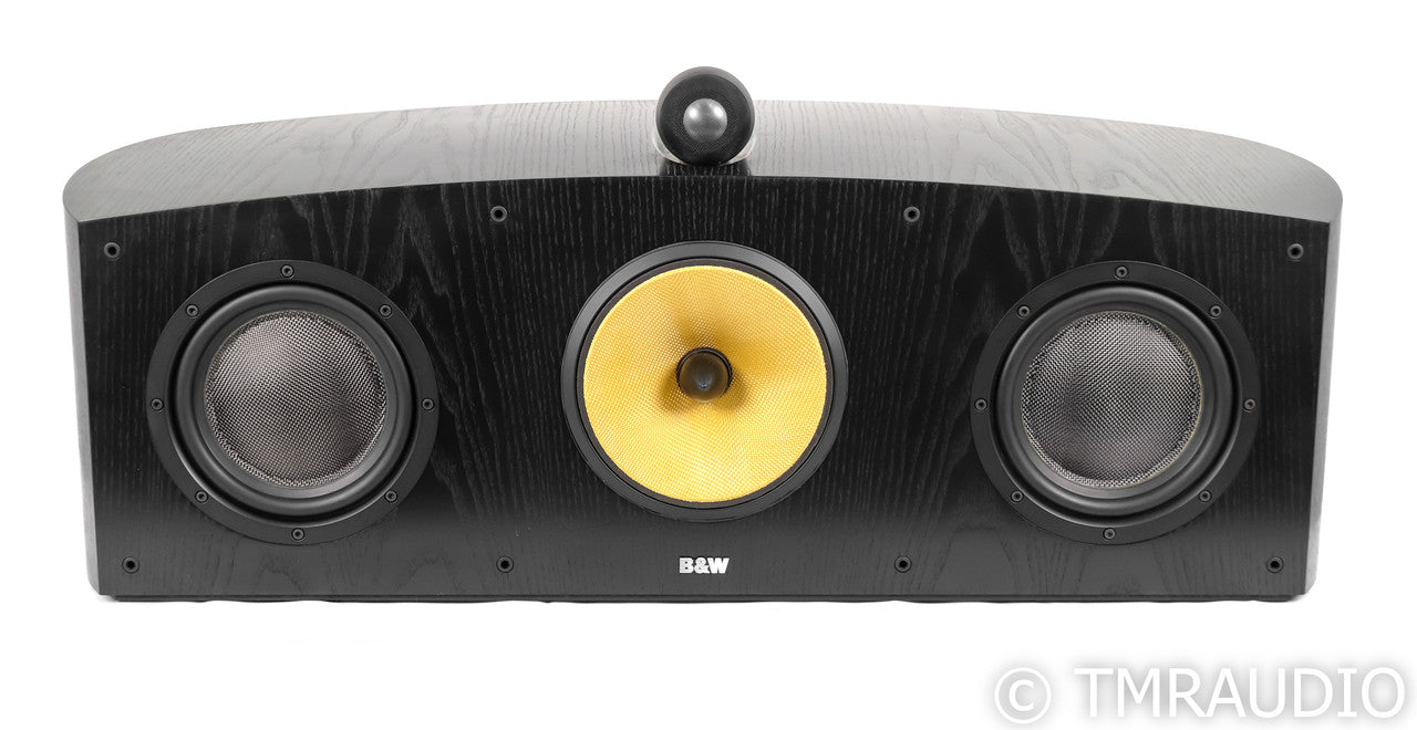 B&W Nautilus HTM1 Center Channel Speaker; HTM-1; Black