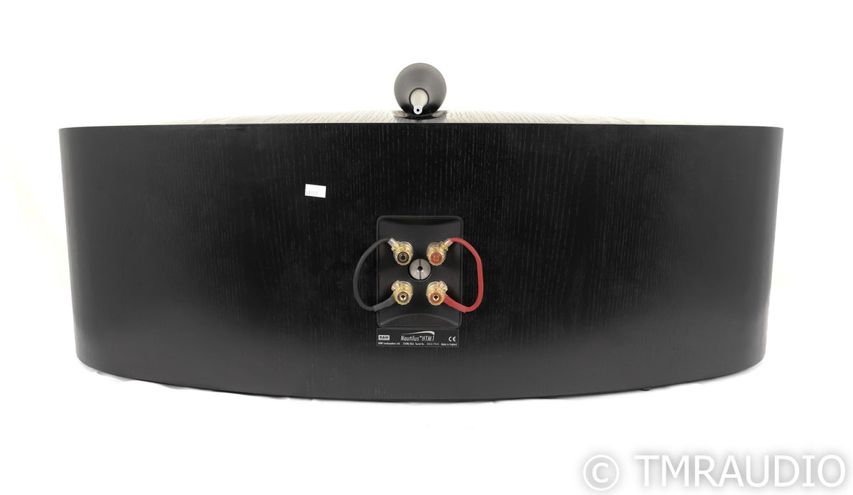 B&W Nautilus HTM1 Center Channel Speaker; HTM-1; Black