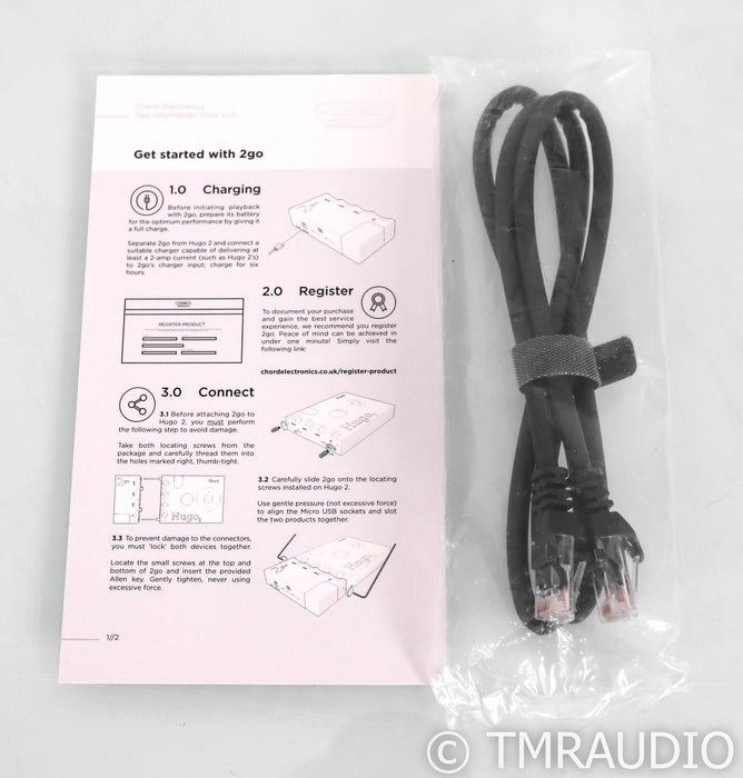Chord Electronics 2Go Portable Music Player / Streamer For Hugo
