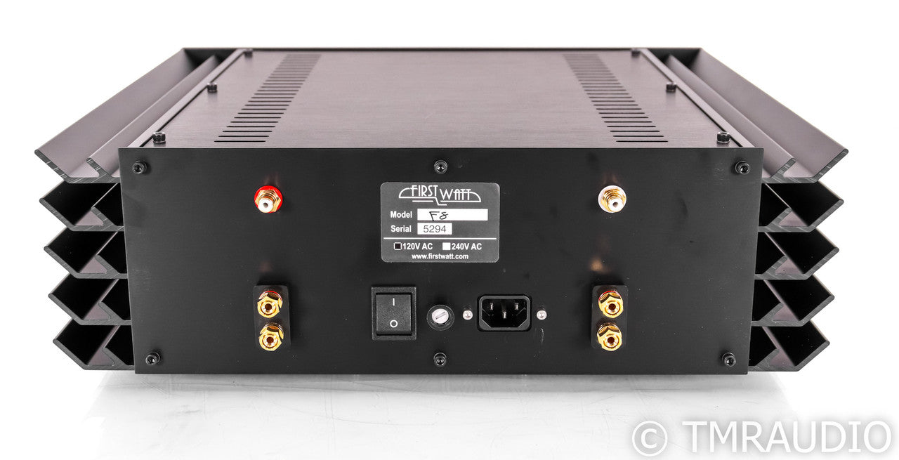 First Watt F8 Stereo Power Amplifier; F-8